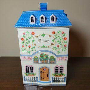 VTG Lenox Canterbury Crossing FLOUR Canister 1995